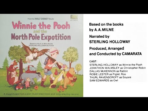 Winnie the Pooh and the North Pole Expotition (1968) Disneyland Book and Record