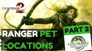 Guild Wars 2 Ranger Pet Locations - Part 2 - Heart of Thorns Pets