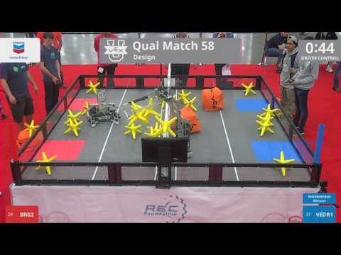 2017 VEXU Design Q58 - BNS2 vs VEDR1 - 13 to 35