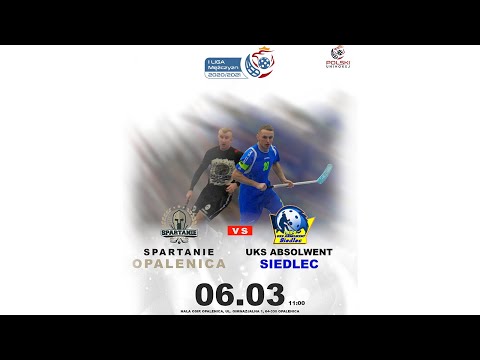 I Liga Mężczyzn: Spartanie Opalenica vs Absolwent Siedlec