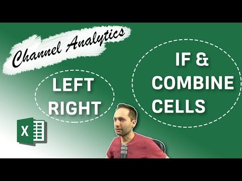 Channel Analytics in Excel – Analysis sheet 1 2