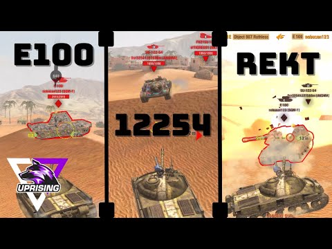 Obj.907 gone CRAZY and 1v2 two FULL HP tanks...