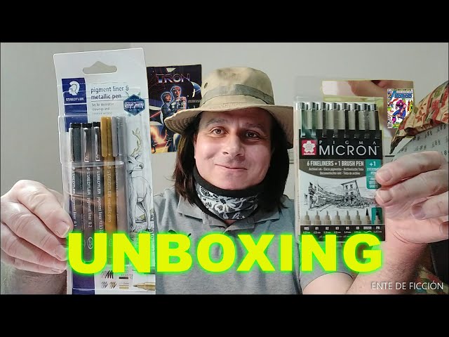 Vídeo relacionado con TWOHANDS Bolígrafos de Punta Fina,12 Negro Plumas de Caligrafía,Fineliner Pigment Liner,Marcadores, Lettering Rotuladores para Dibujo Técnico, Bocetos, Cómic, Ilustración,902188