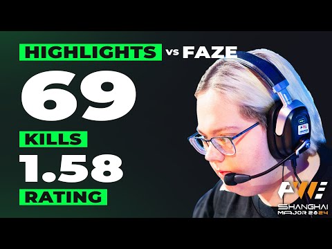 Spirit magixx HIGHLIGHTS vs FaZe - GRAND FINAL - Perfect World Shanghai Major 2024