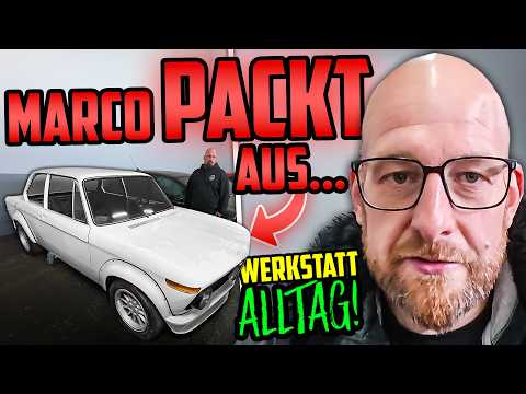 Viel ARBEIT & keine KRAFT mehr! - Werkstattalltag Halle77 - MARCO & Sven nehmen EUCH mit!
