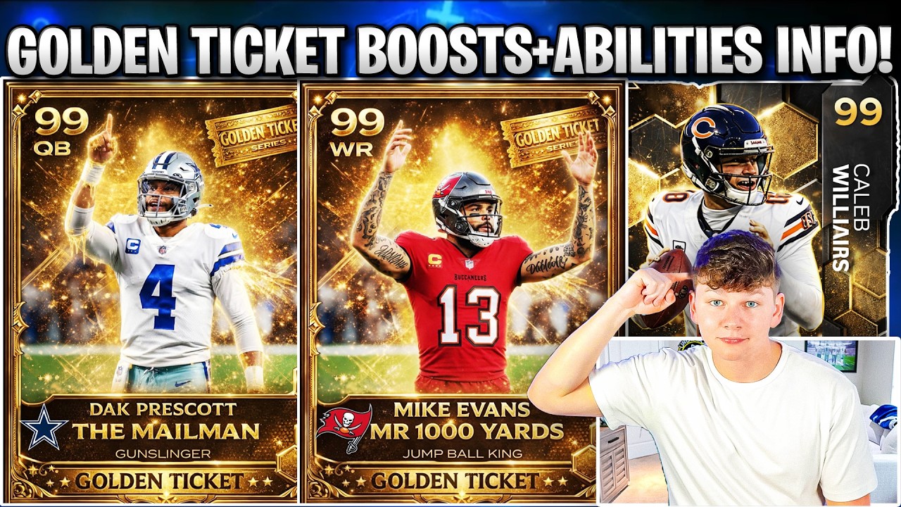 CONFIRMED GOLDEN TICKET STAT BOOSTS AND ABILITIES!