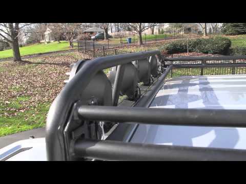 2012 JKU Rubicon Gobi Ranger Roof Rack