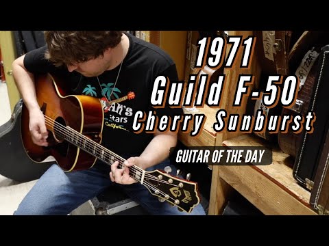 1971 Guild F-50 Cherry Sunburst | Guitar of the Day