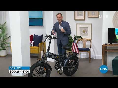 Engwe by ZEdge 750Watt Folding EBike w/Pedal Assist   Di...