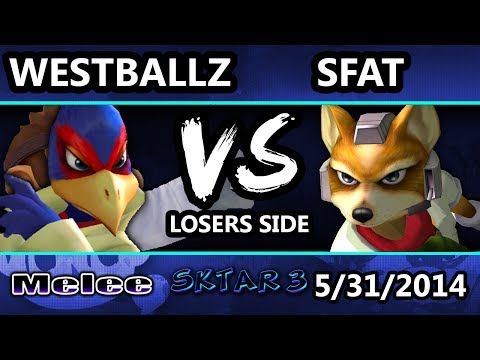 SKTAR 3 - Westballz (Falco) Vs. SFAT (Fox) - Losers Top 8