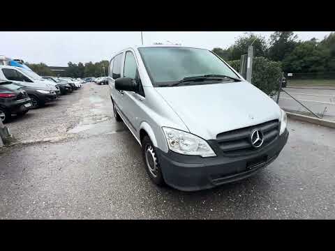 MERCEDES-BENZ Vito 113 CDI Blue Efficiency L Mit Klima-video-14