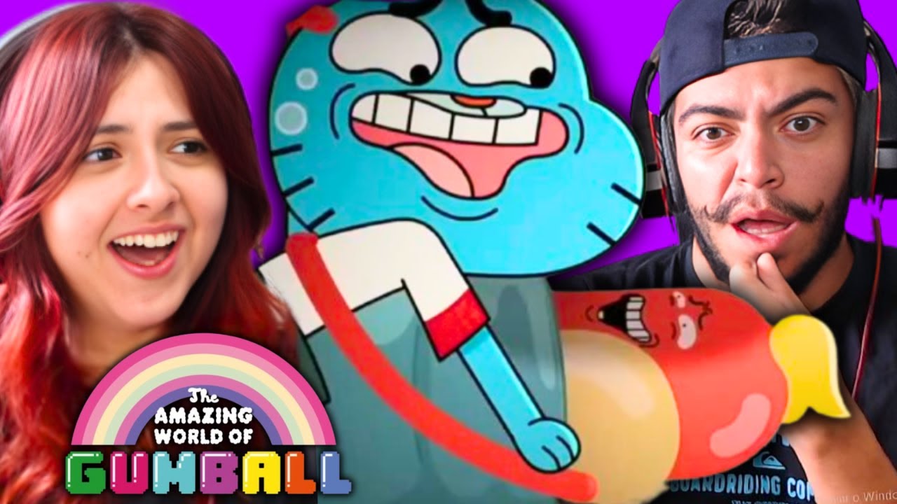 O INCRÍVEL MUNDO DE GUMBALL FORA DE CONTEXTO ( ͡° ͜ʖ ͡°) | REACT