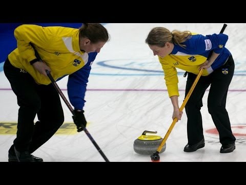 CURLING: SWE-HUN World Mixed Doubles Chp 2014 - HIGHLIGHTS