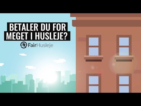 FairHusleje.dk - Betaler du for meget i husleje?