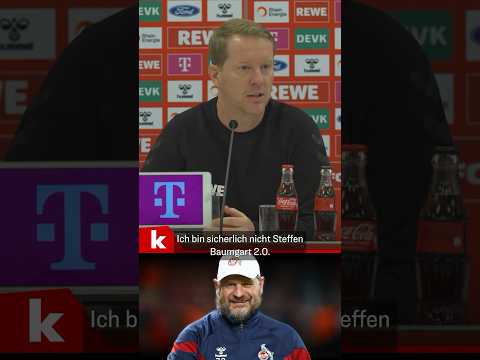 Neuer Köln-Coach Timo Schultz über Vorgänger Steffen Baumgart #shorts