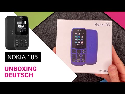 Nokia 105 2019 - Unboxing (deutsch)