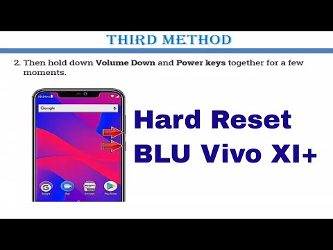 Hard Reset BLU Vivo XI+