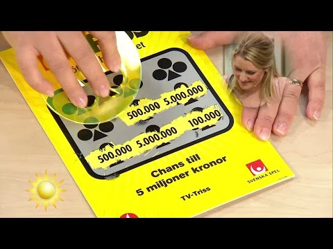 Vilken jackpot - stor trissvinst och väntar barn - Nyhetsmorgon (TV4)