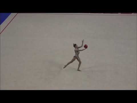 Emilia Komarewicz Junior – Grand Prix and Tart Cup Brno 2020 – ball routine