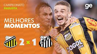 NOVORIZONTINO 2 X 1 SANTOS | MELHORES MOMENTOS | QUARTAS | CAMPEONATO PAULISTA 2026 | ge.globo