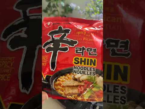 Shin Ramen: Is It Worth the Hype? #shin #shorts