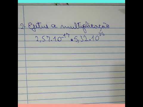 Operações com notação científica (2)