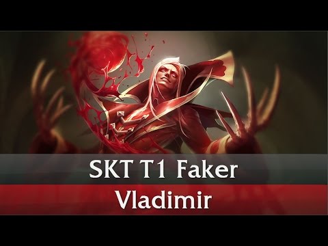 SKT T1 Faker - Vladimir Mid Gameplay Guide [Korean Challenger][10.06.2016]
