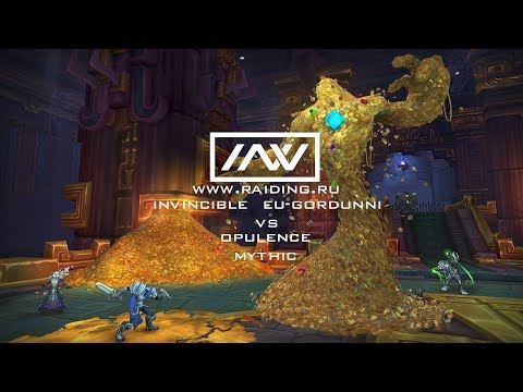 INVINCIBLE vs. Opulence Mythic BoD [ Destruction Warlock PoV] / Affliction 8.1