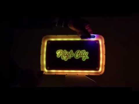 LED Rolling Trays