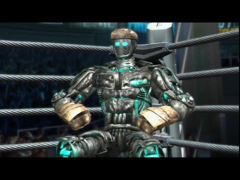 Real steel-five rounds of pain||EPIC END(Atom vs new robot Fusion)ЖИВАЯ СТАЛЬ XBOX360/PS3
