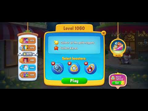 Fishdom gameplay level 1060 complete