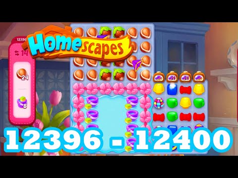 Homescapes Level 12396 - 12340 HD 3 - match puzzle Gameplay | android | IOS | 12397 | 12398 | 12399