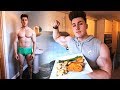 FULL DAY OF EATING for Getting SHREDDED | Hardbody Shredding Ep 01