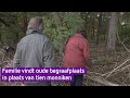 Familie vindt oude begraafplaats in achtertuin