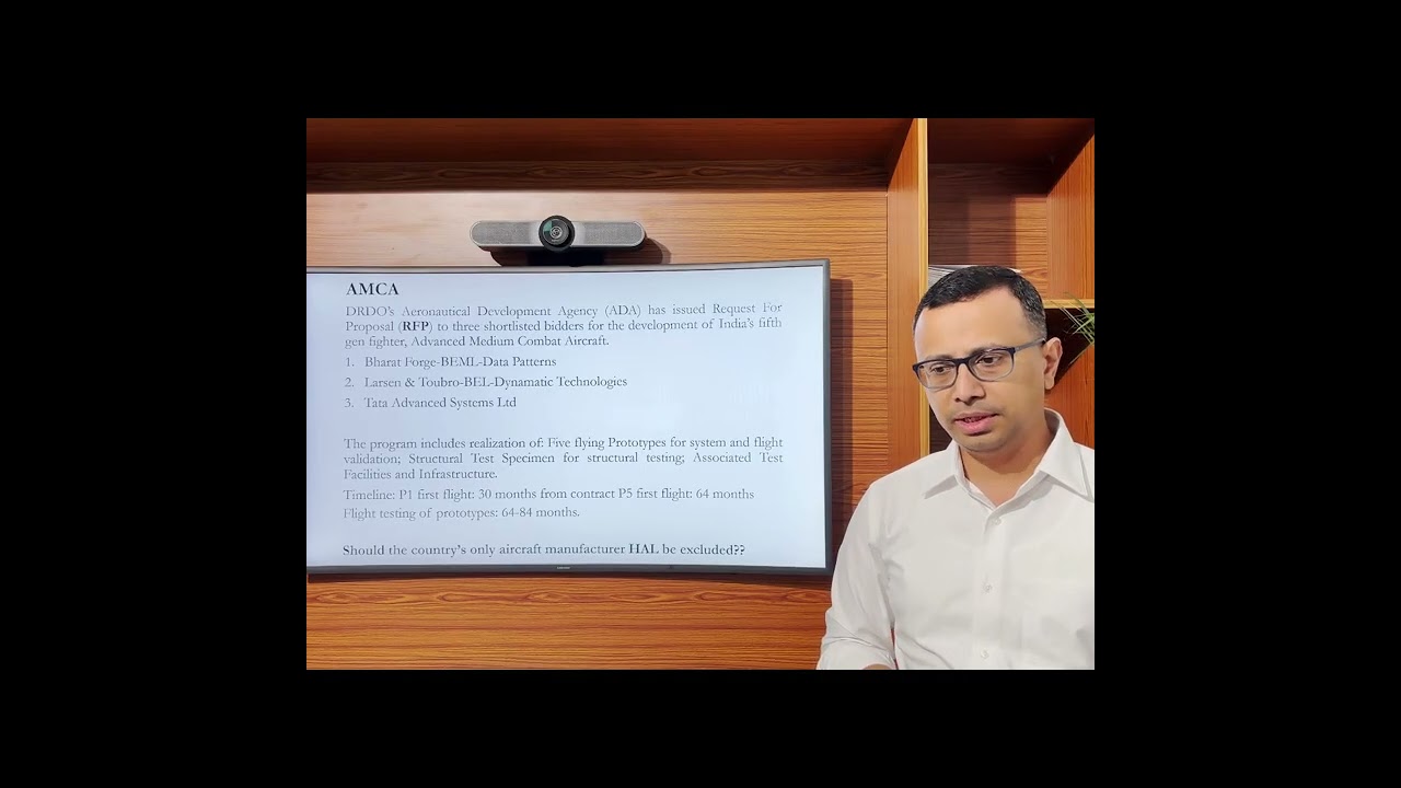 India's AMCA: 3 Bidders for Design Phase