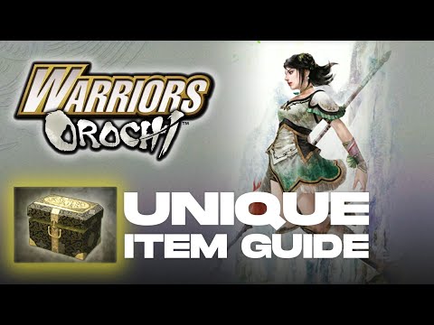 Warriors Orochi | Xing Cai's Unique Item Guide