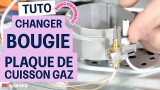 Comment changer la bougie sur une plaque de cuisson au gaz - Tuto