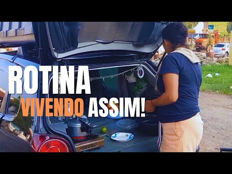 VIVENDO EM UM CARRO; COMO DIZ OS POETAS OS LOUCOS SÃO FELIZES