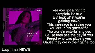 ANITTA - GOALS (LETRA/LYRICS)