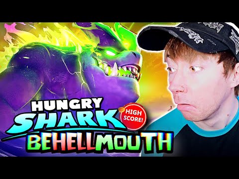 200m High Score in HUNGRY SHARK EVOLUTION (Behellmouth Gameplay) - YouTube