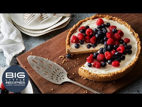 No-Bake Cheesecake With a Pretzel Crust | Big Little Recipes