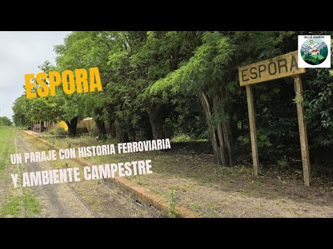 Un paraje con historia ferroviaria  y ambiente campestre.