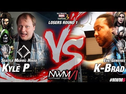 NWM6 UMvC3 Top16 L1 - SMH|Kyle P (SPE-DRD-VER) vs EG K-Brad (DMC)