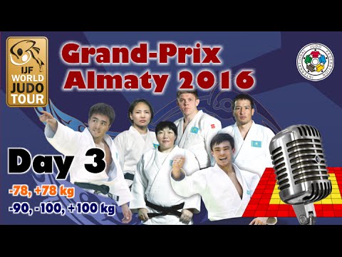 Judo Grand-Prix Almaty 2016: Day 3