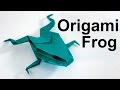 Origami Frog Tutorial (Traditional)