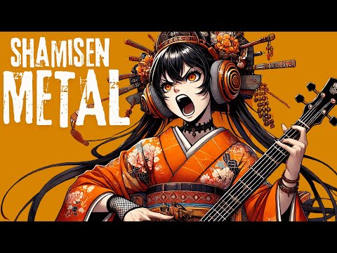 Shamisen METAL Japanese Perfect BGM for Study, Sleep, Work, and Gaming【和風BGM】