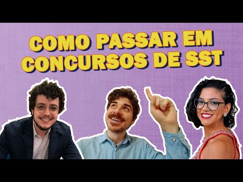 Entrevista: Como passar em Concurso de Saúde e Segurança do Trabalho (SST)