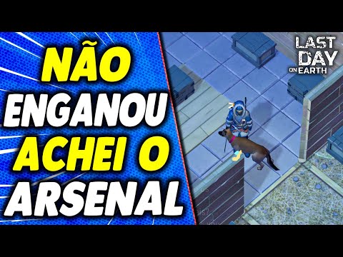 QUASE ME ENGANOU MAIS ACHEI O ARSENAL NA INVASÃO - Last Day On Earth