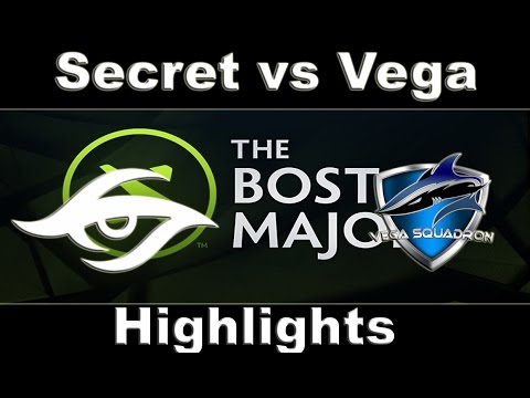 Highlights Team Secret vs Vega Squadron  The Boston Major 2016 EU Qualifiers
