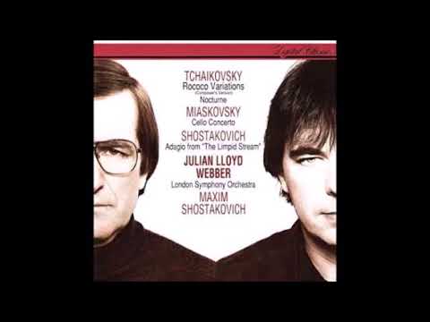 Julian Lloyd Webber plays Tchaikovsky Rococo Variations (original version) complete